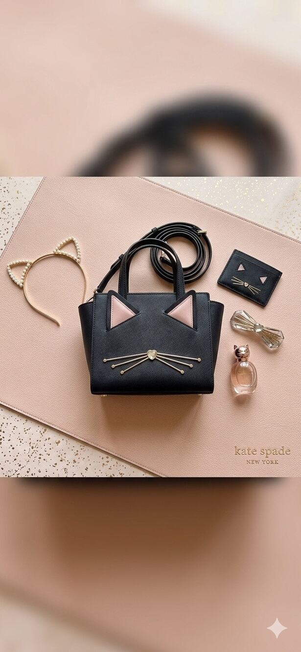 Kate Spade New York Jazz Things Up Cat Hayden Satchel